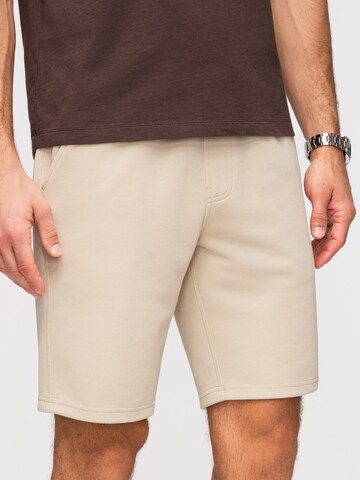 Ombre Regular Pants in Beige
