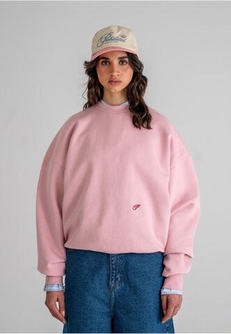 Prohibited Sweatshirt 'Hometown' in Pink: front
