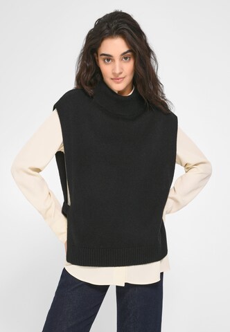 Pull-over include en noir : devant