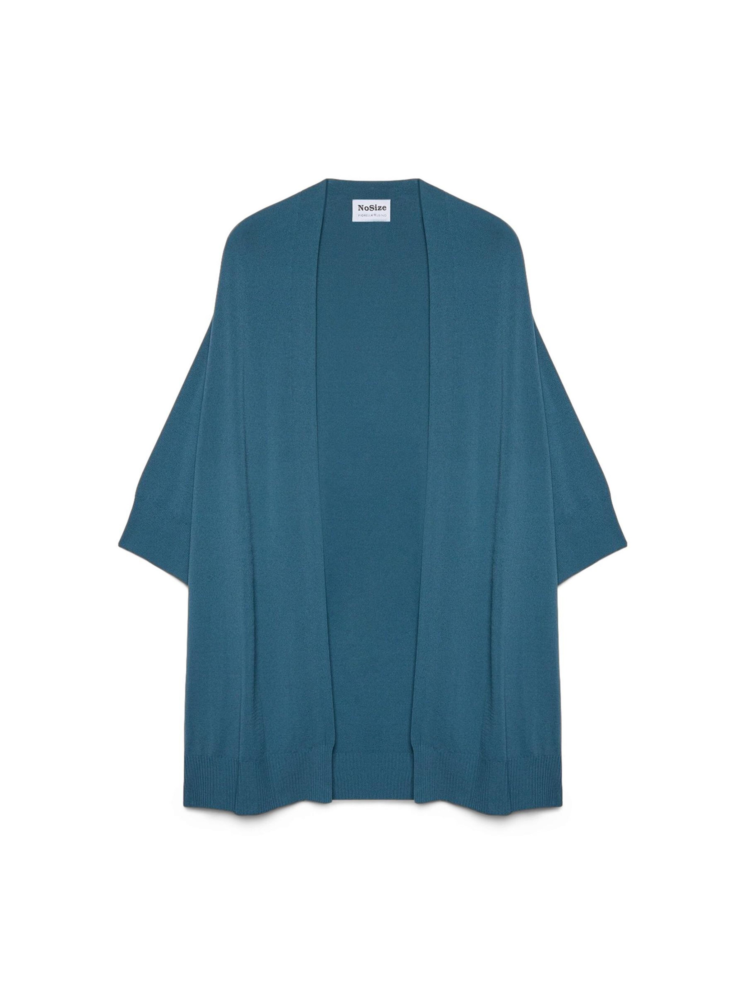 Giacchetta di Fiorella Rubino in blu: frontale