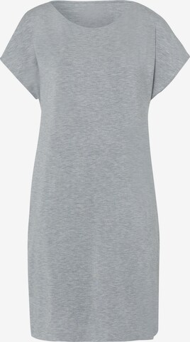 Hanro Nachthemd ' Natural Elegance (90cm) ' in Grijs: voorkant