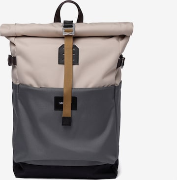 SANDQVIST Backpack 'ILON' in Grey: front