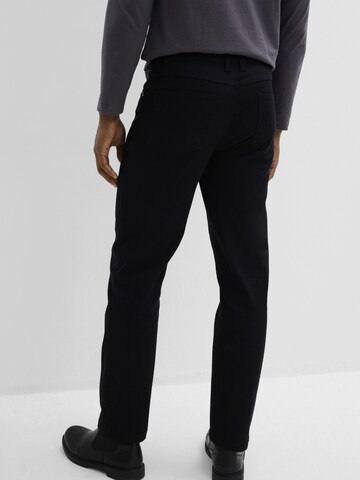 bonprix Regular Hose in Schwarz
