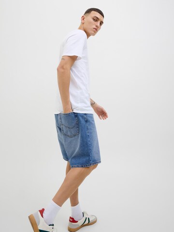 JACK & JONES Loosefit Shorts in Blau