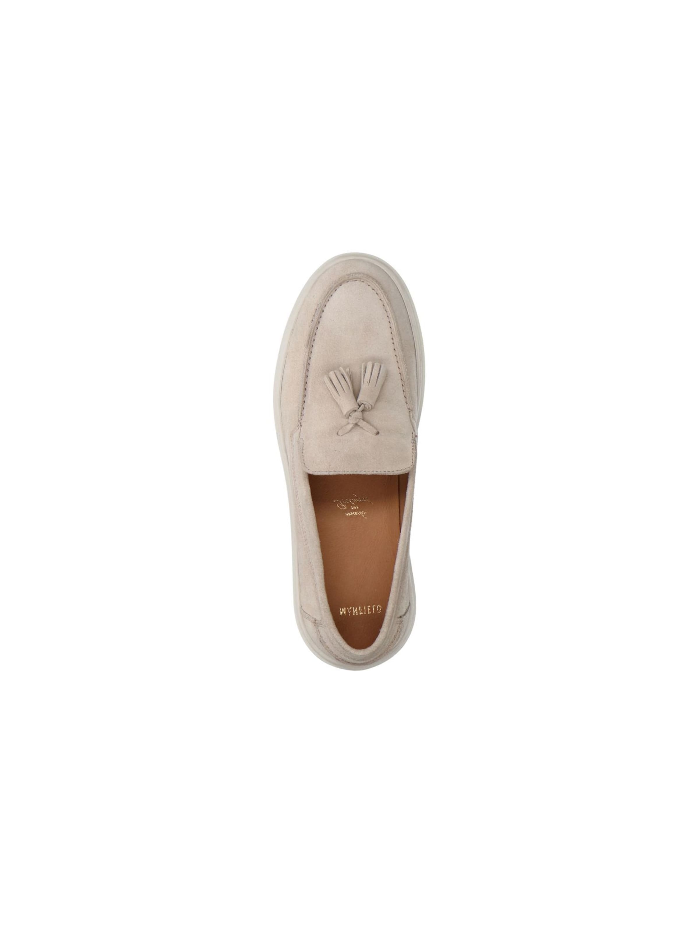 MANFIELD Moccasins in Beige