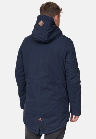INDICODE JEANS Winterparka 'Barge' in Blauw