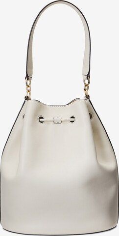 Borsa a sacco 'Andie' di Lauren Ralph Lauren in bianco