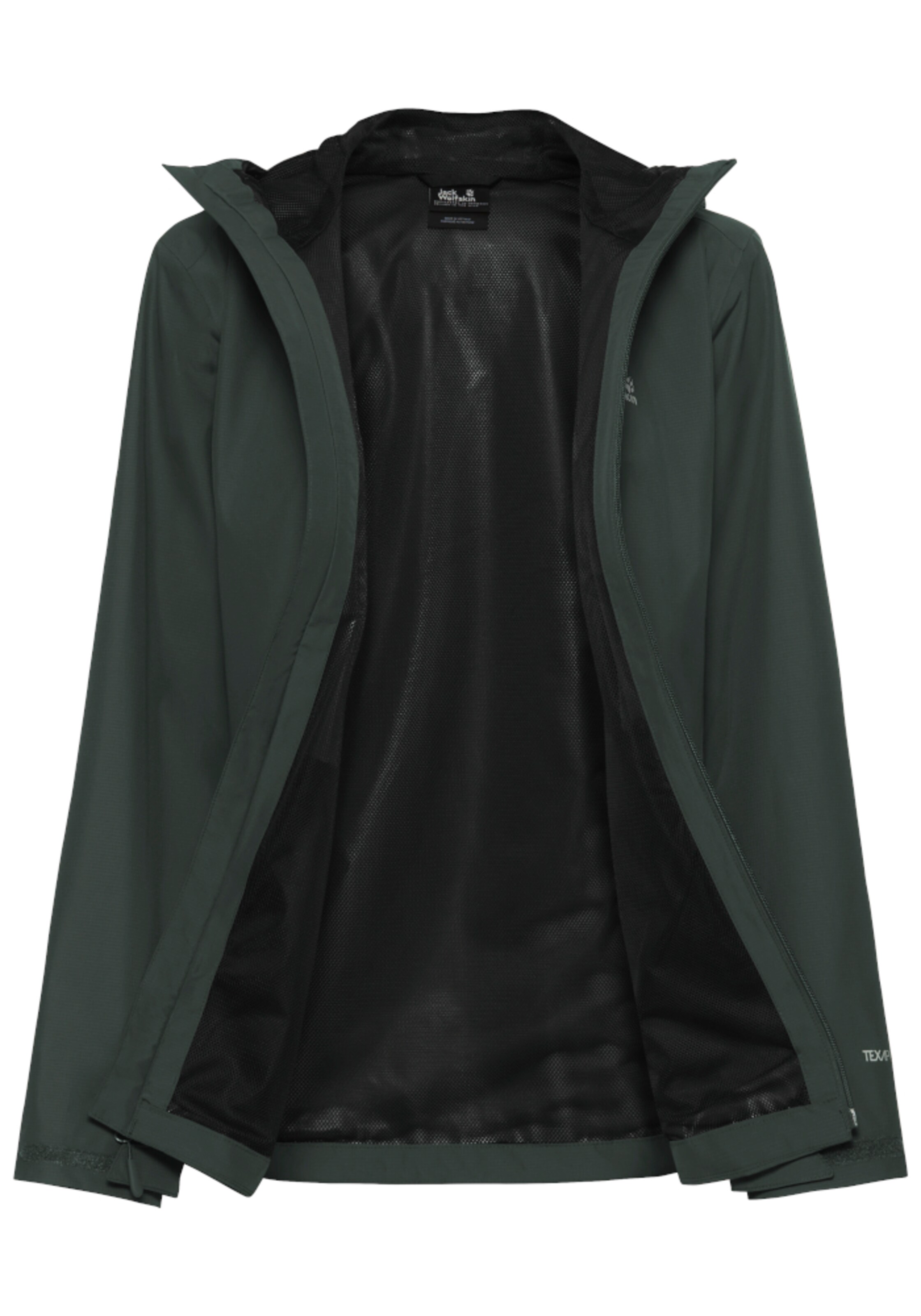 JACK WOLFSKIN Outdoor Jacket in Green