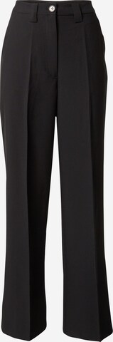 Loosefit Pantalon à plis 'Ginette' Peppercorn en noir : devant