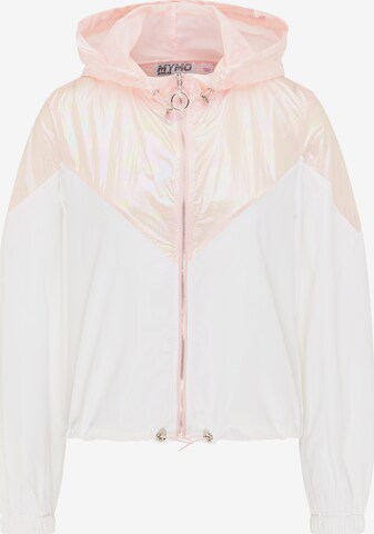 myMo ATHLSR Athletic Jacket in Pink: front