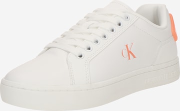 Baskets basses 'CLASSIC' Calvin Klein Jeans en blanc : devant