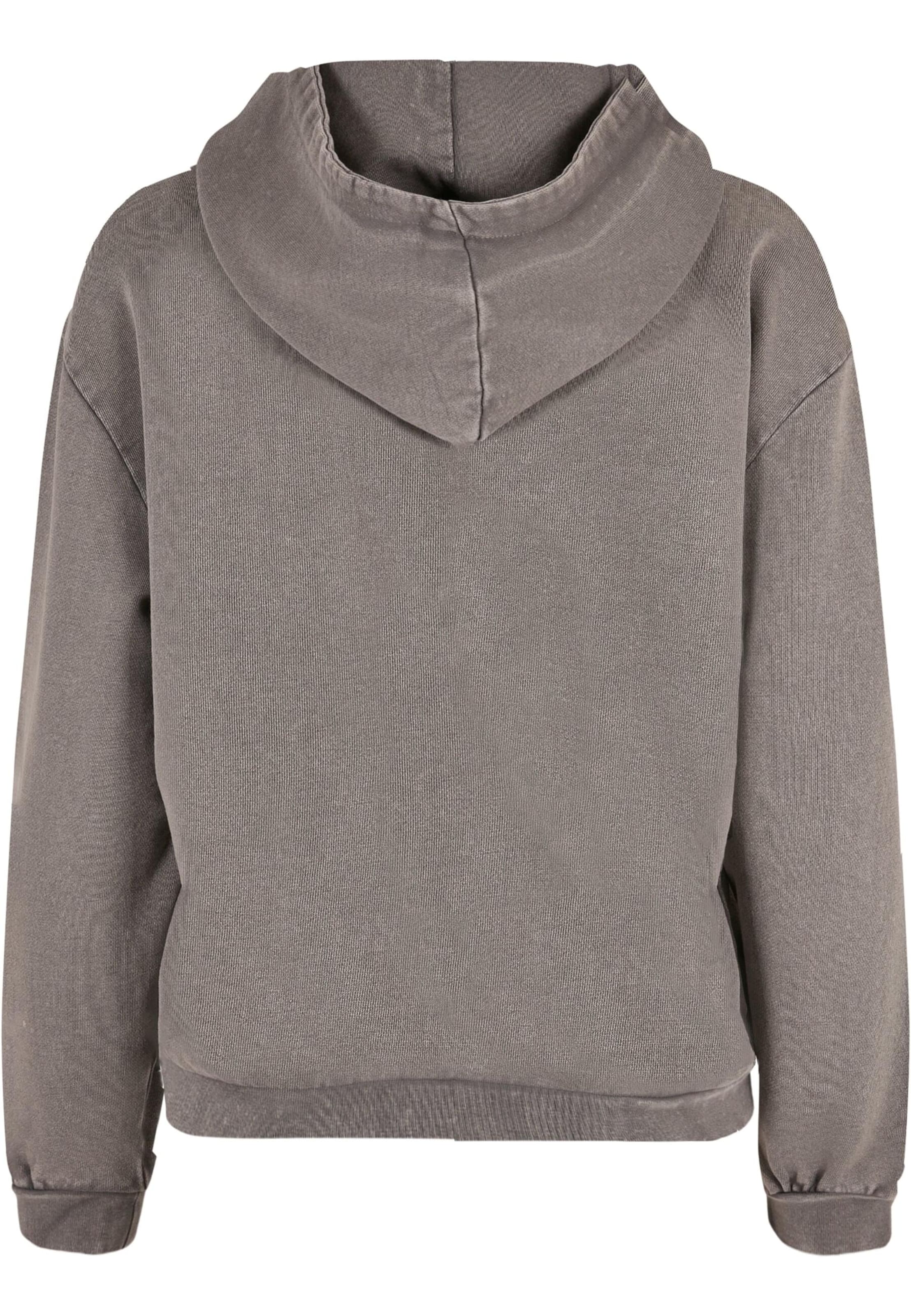 Sweat-shirt 'Life' Merchcode en gris