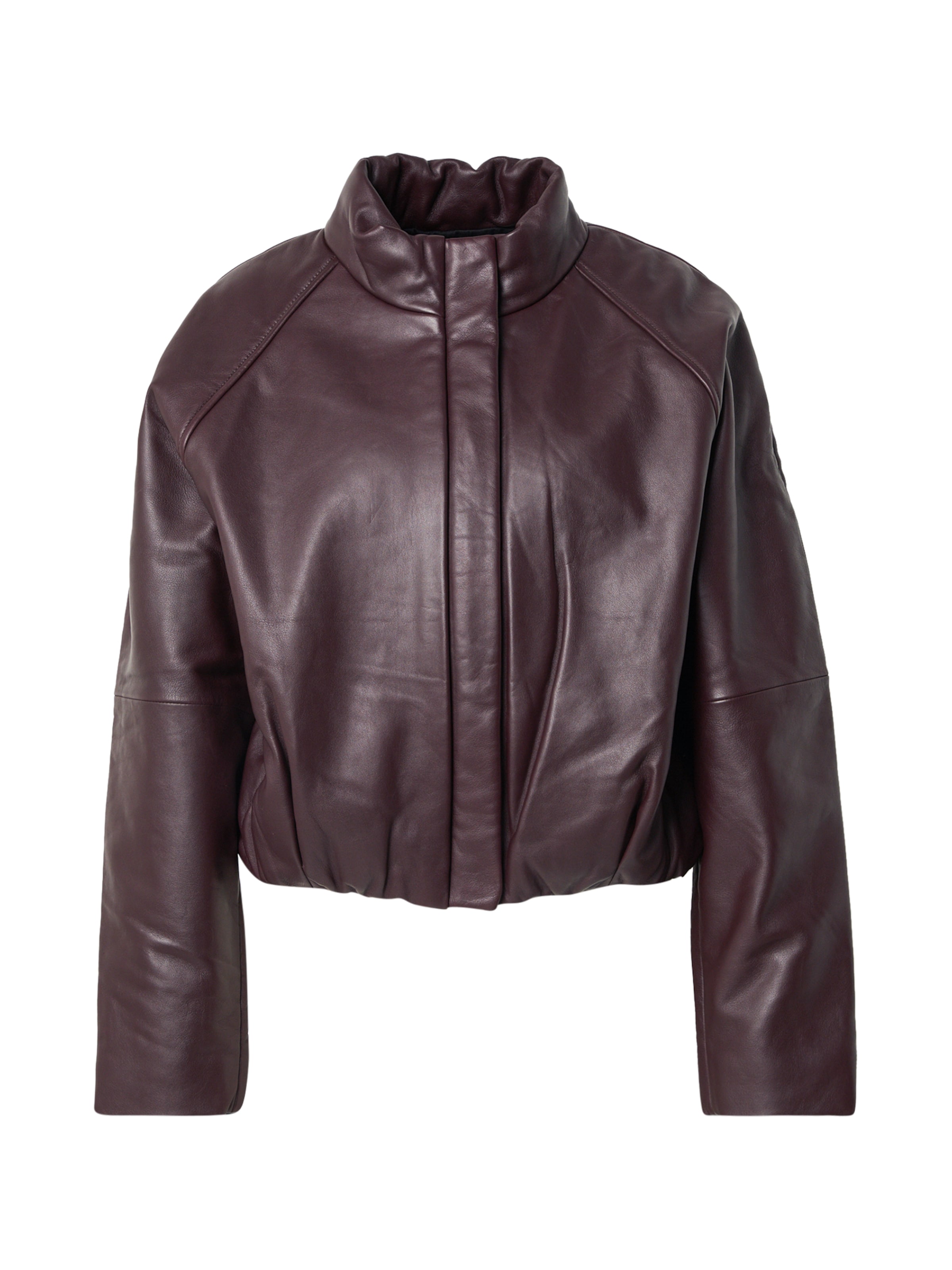 IRO Φθινοπωρινό και ανοιξιάτικο μπουφάν 'Delta' σε λιλά: μπροστά