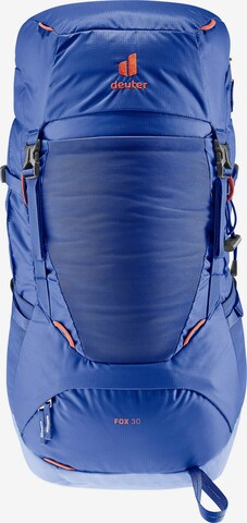 DEUTER Sports Backpack 'Fox 30' in Blue: front