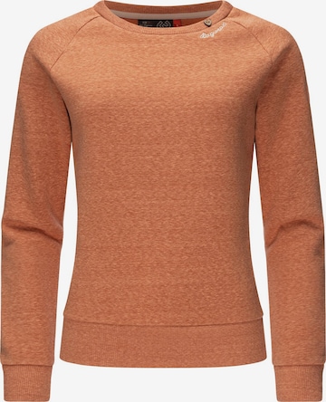 Sweat-shirt 'Johanka' Ragwear en marron : devant