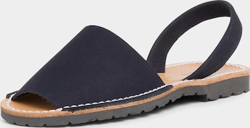 Sandalo di Pisamonas in blu: frontale