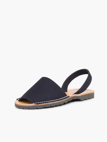 Pisamonas Sandals in Blue: front