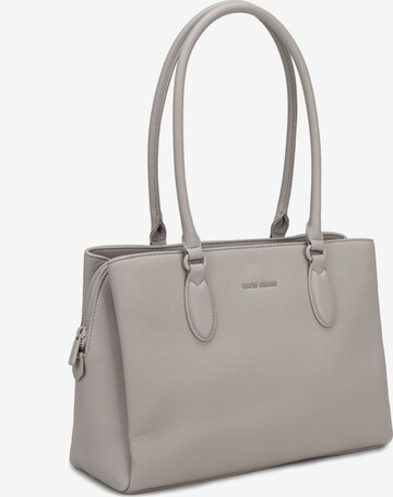 Borsa a spalla di David Jones in grigio: frontale