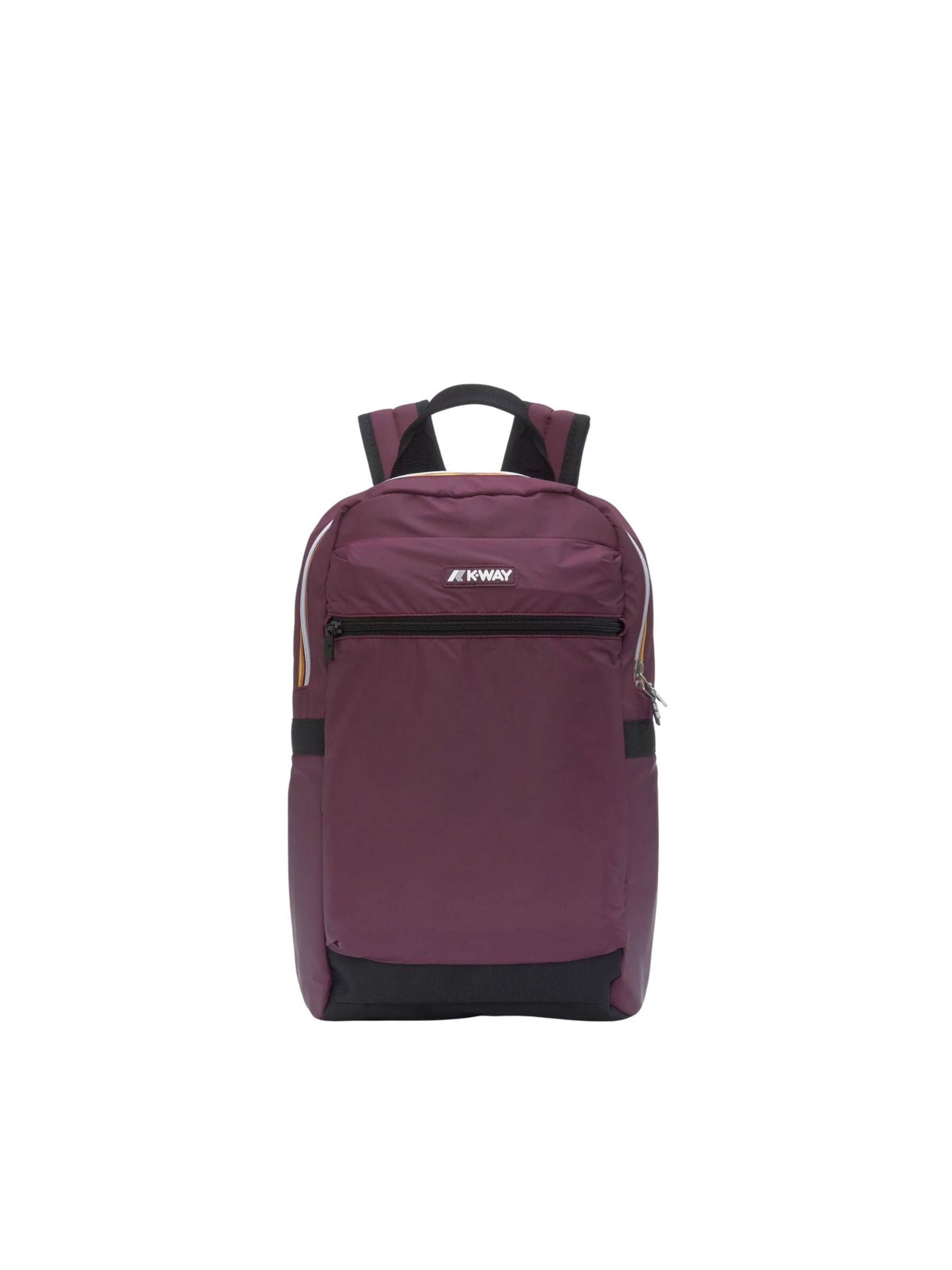 K-Way Backpack 'ZAINO' in Red: front