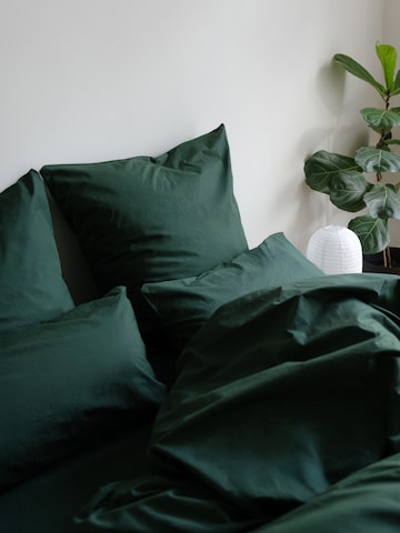 Erlich Textil Bettdeckenbezug 'Finn' in Grün