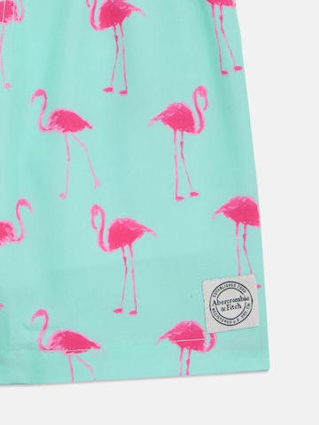 Abercrombie & Fitch Szorty kąpielowe w kolorze zielony