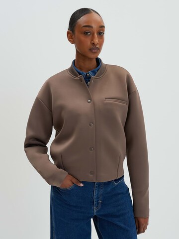 Someday Sweatjacka 'Uloni' i brun: framsida