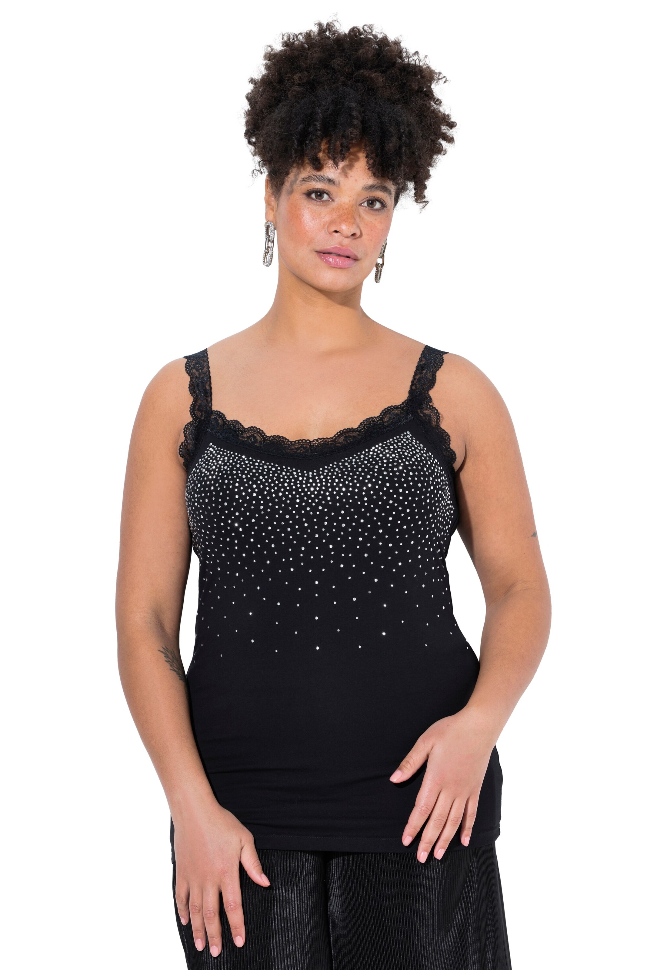 MIAMODA Top in Zwart: voorkant