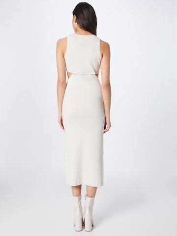 WEEKDAY Knitted dress in White
