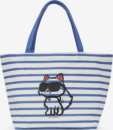 Karl LagerfeldShopper torba - plava boja: prednji dio
