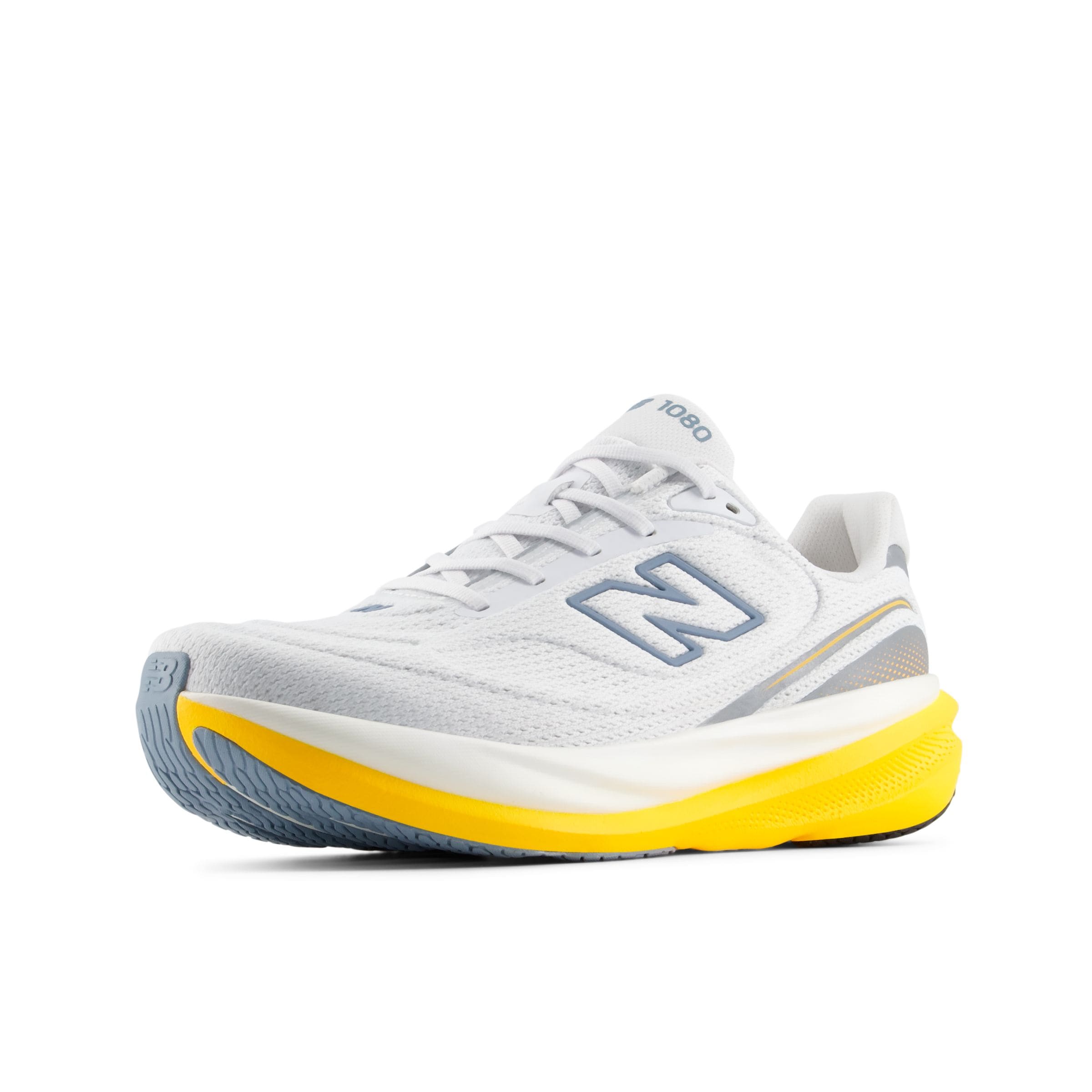 new balance Loopschoen '1080v15 Grey Days' in Wit: voorkant