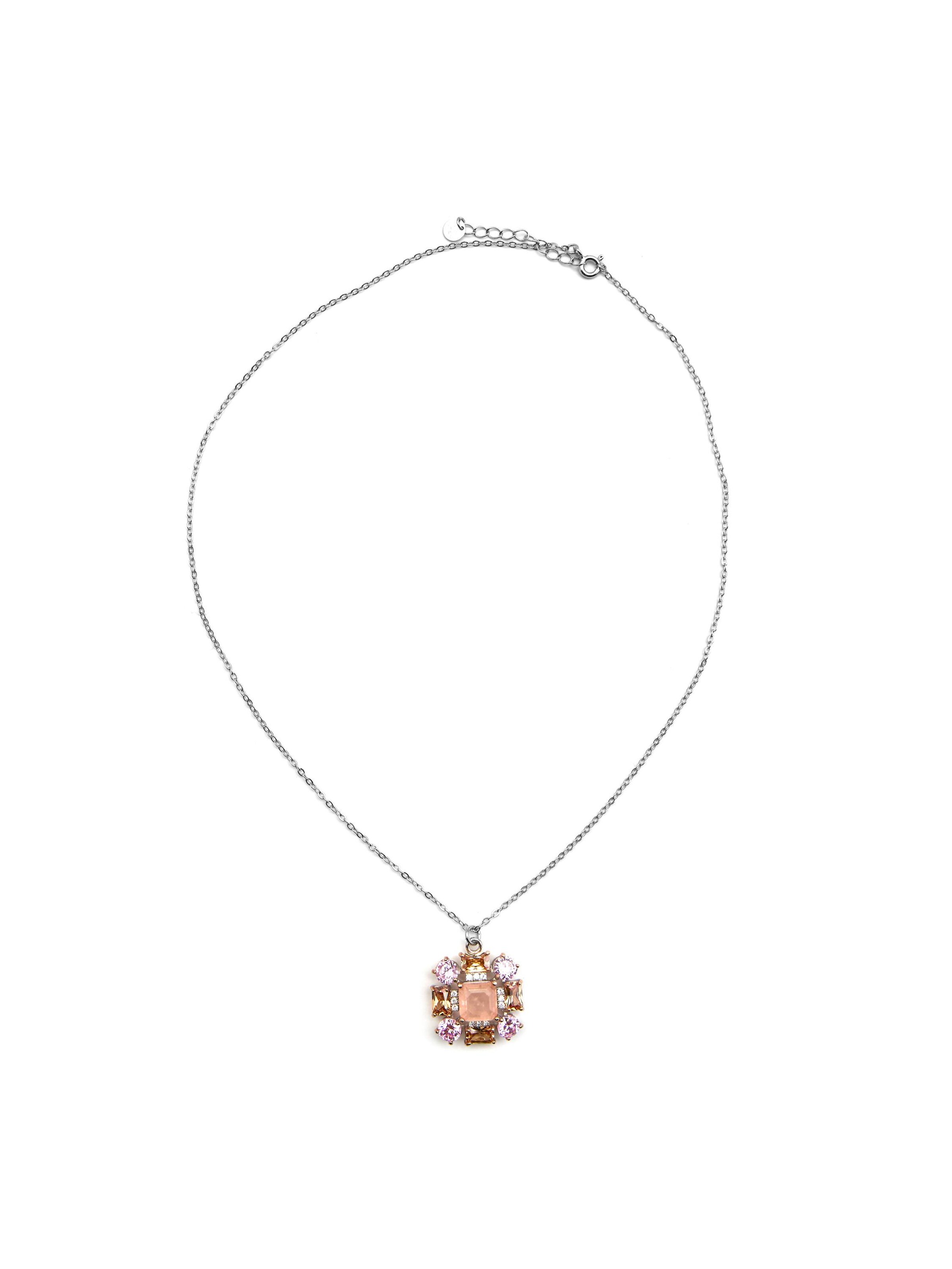 Chaîne 'Baelu' Luxenter en argent : devant