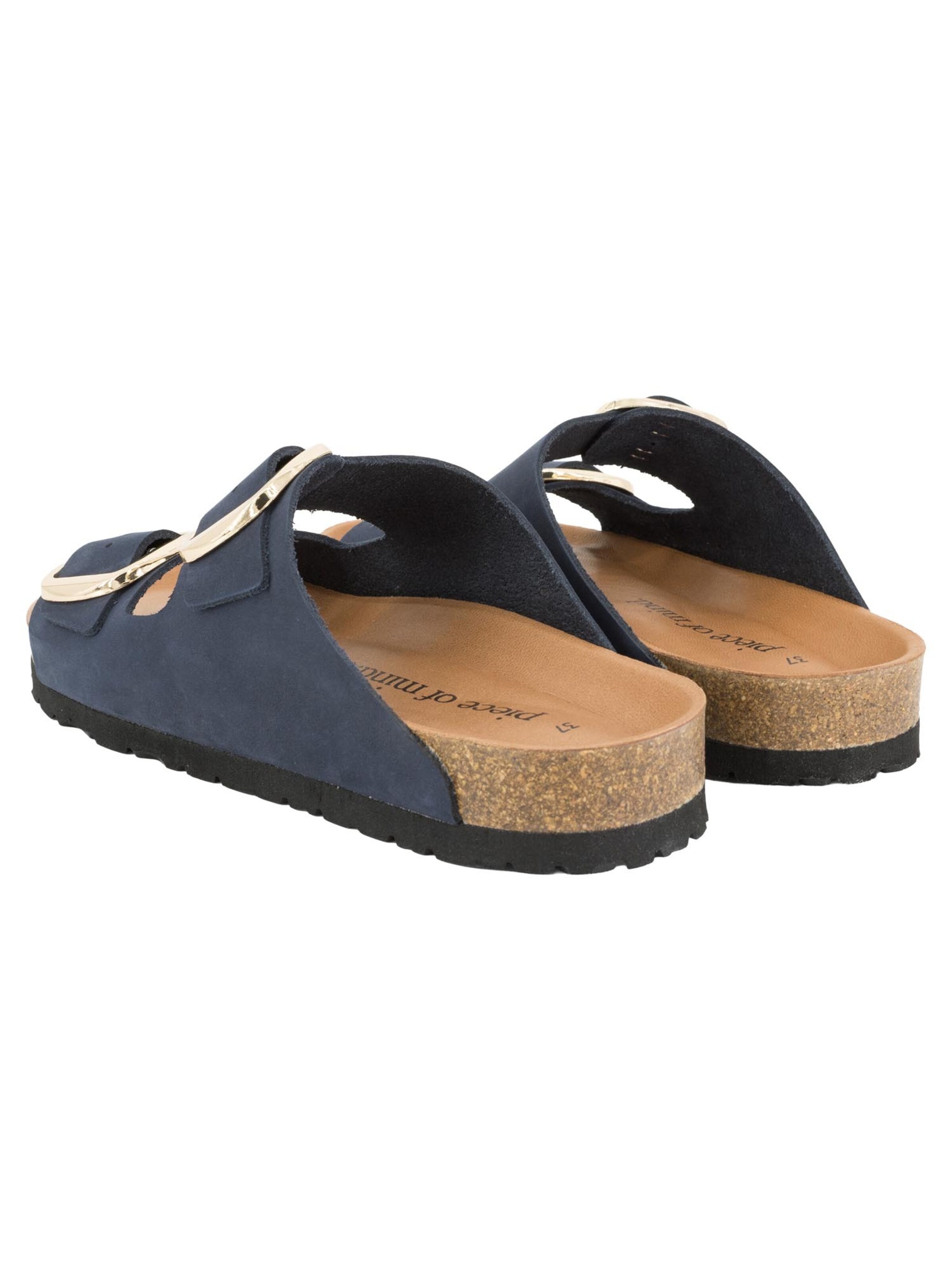 Piece Of Mind Mules 'Comfort' in Blue