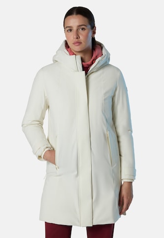 North Sails Tussenmantel 'Haven' in Wit: voorkant