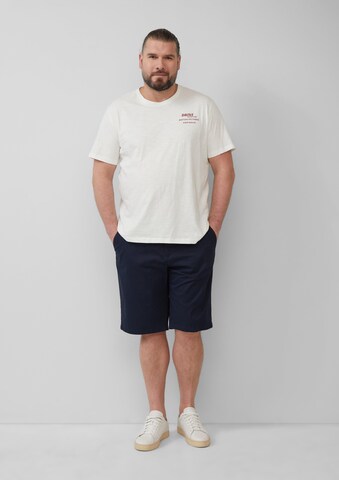 s.Oliver Regular Broek in Blauw: voorkant
