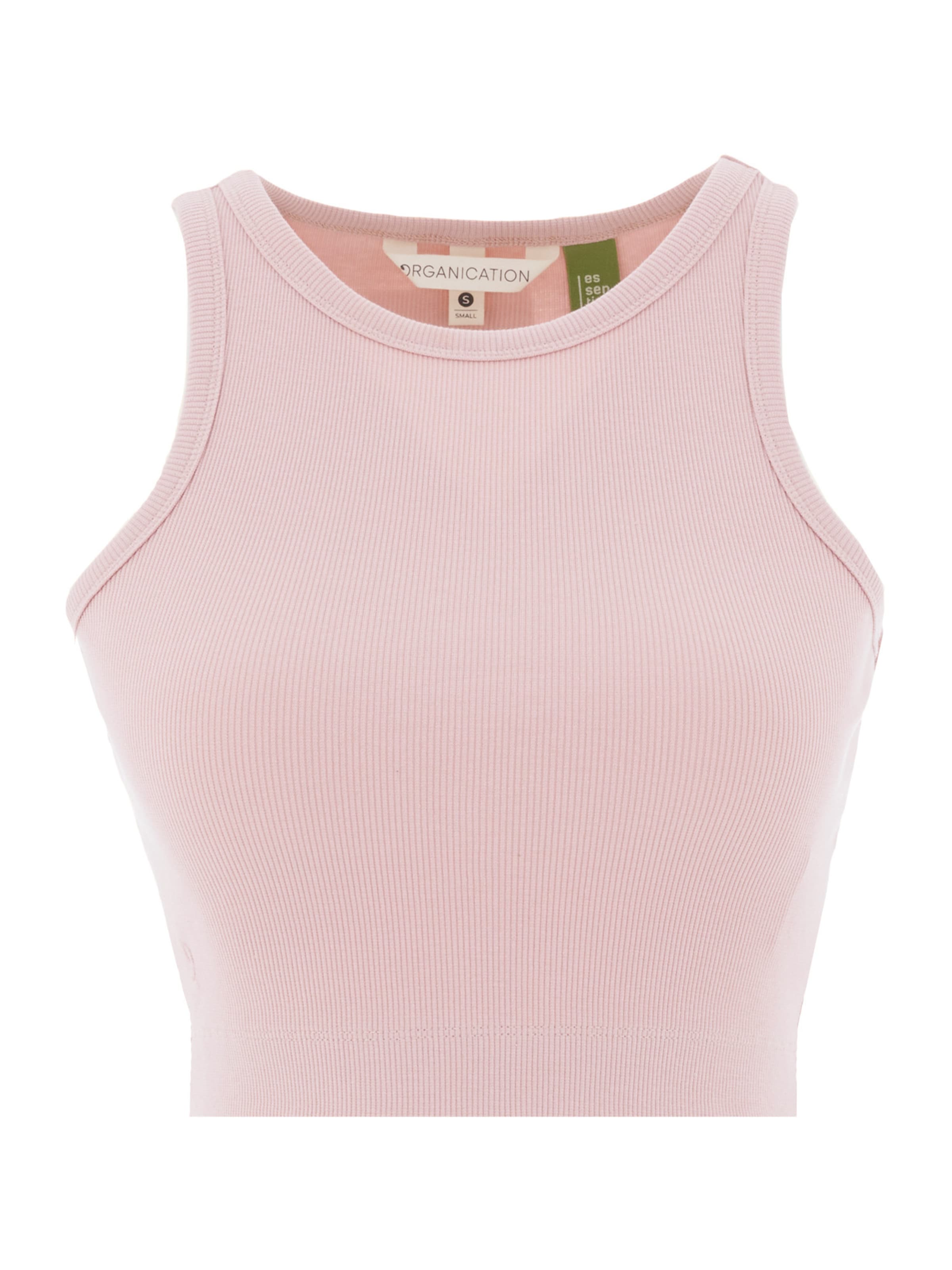 Organication Top in Pink: Vorderseite
