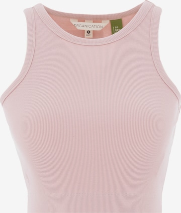 Organication Top in Pink: Vorderseite