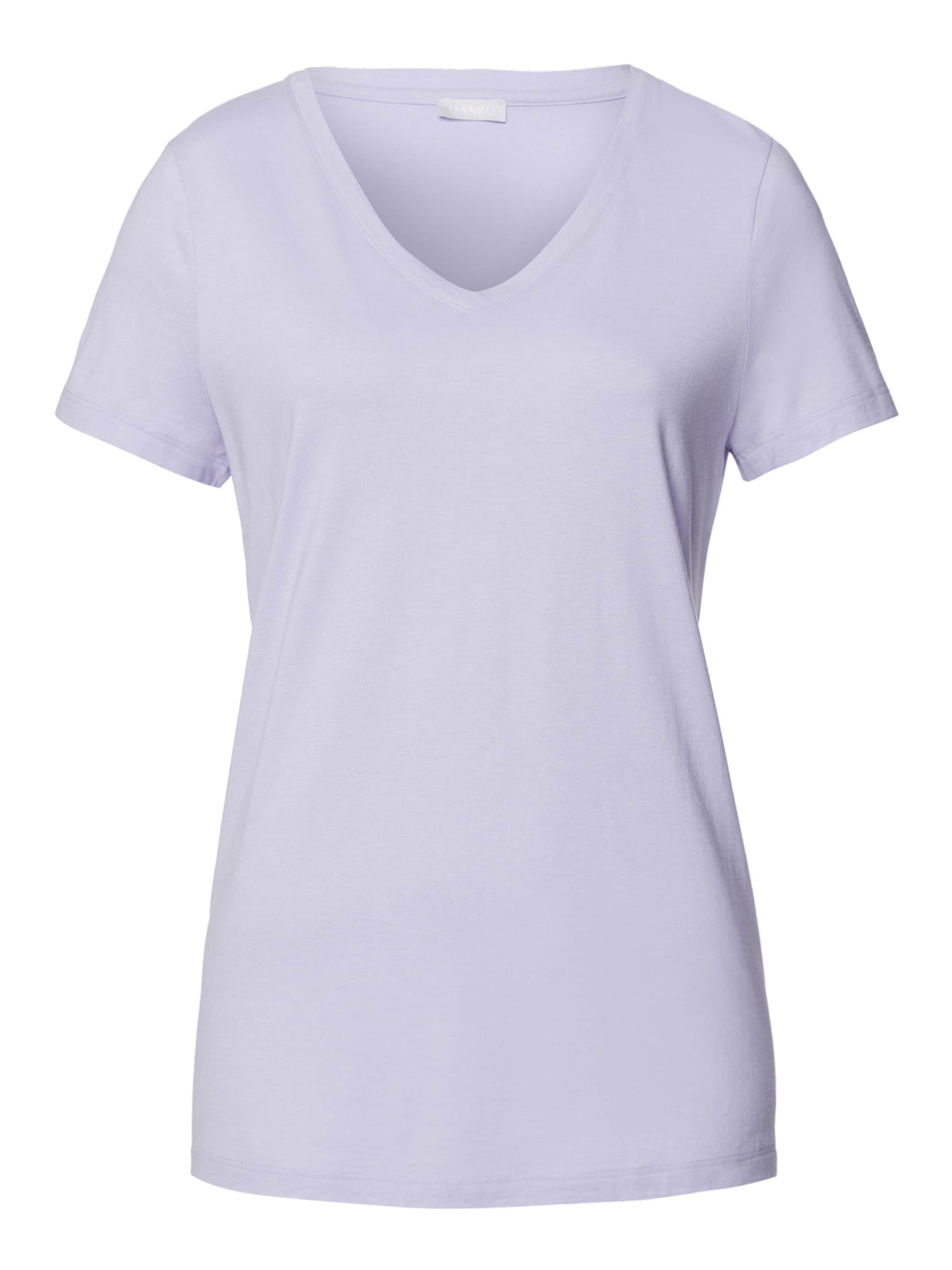 T-shirt 'Sleep & Lounge' Hanro en violet : devant