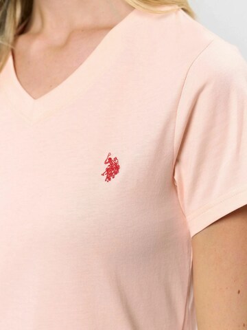 T-shirt U.S. POLO ASSN. en rose