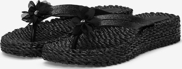 Tongs 'Cheerful17F' ILSE JACOBSEN en noir : devant