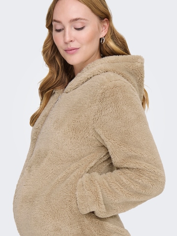 Only Maternity Kurtka przejściowa 'OLMNewanna' w kolorze beżowy