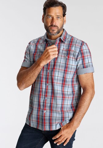 Man's World Comfort Fit Hemd in Mischfarben: predná strana