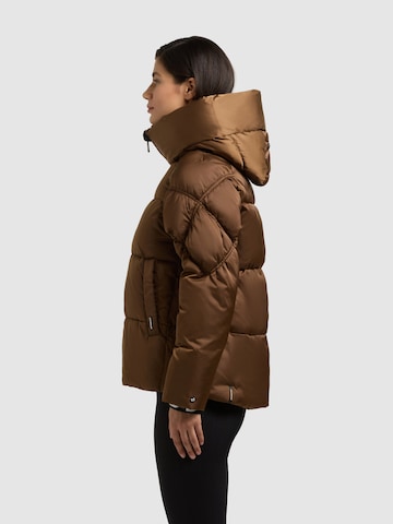 khujo Zimní bunda 'Isett2' – hnědá