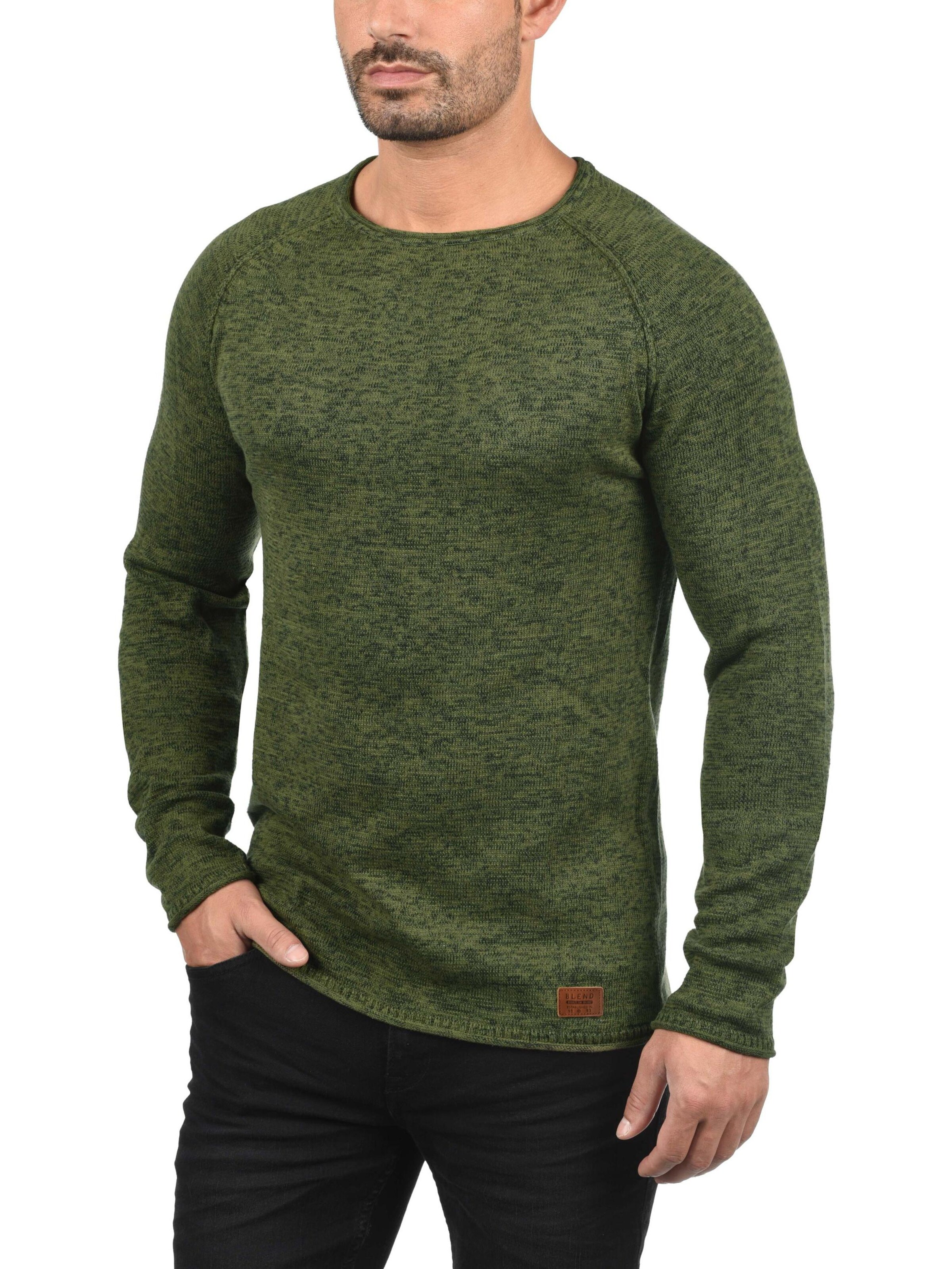 BLEND Pullover 'BHDan' in Grün