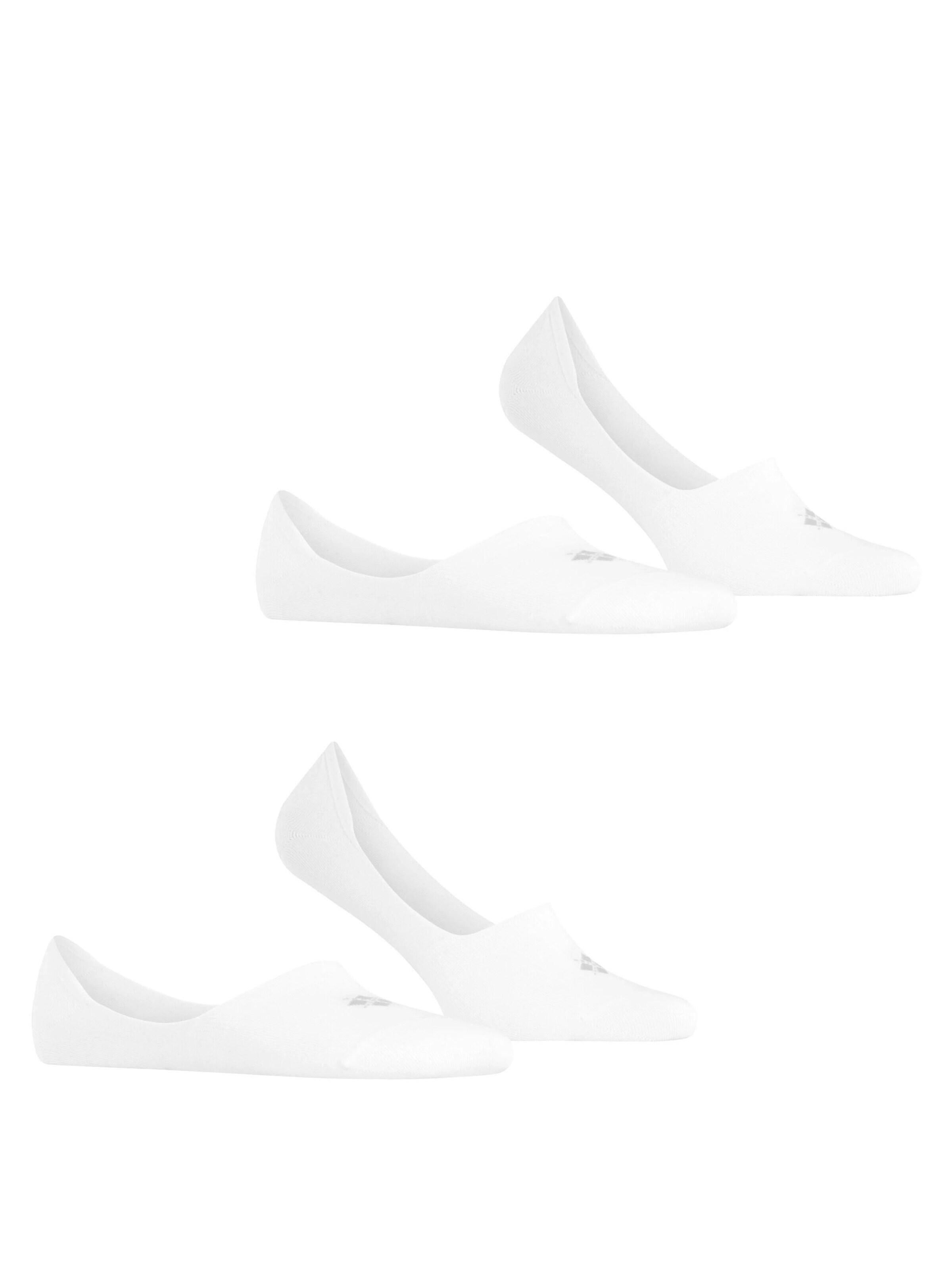 BURLINGTON Ankle Socks 'Everyday 2-Pack' in White