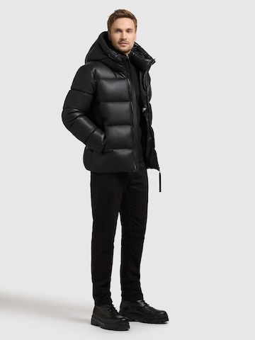 khujo Winterjacke 'Coen' in Schwarz