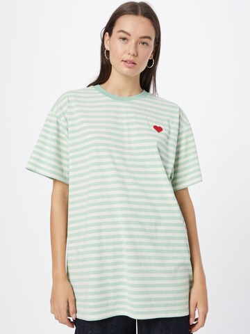 Daisy Street Shirt in Green: front