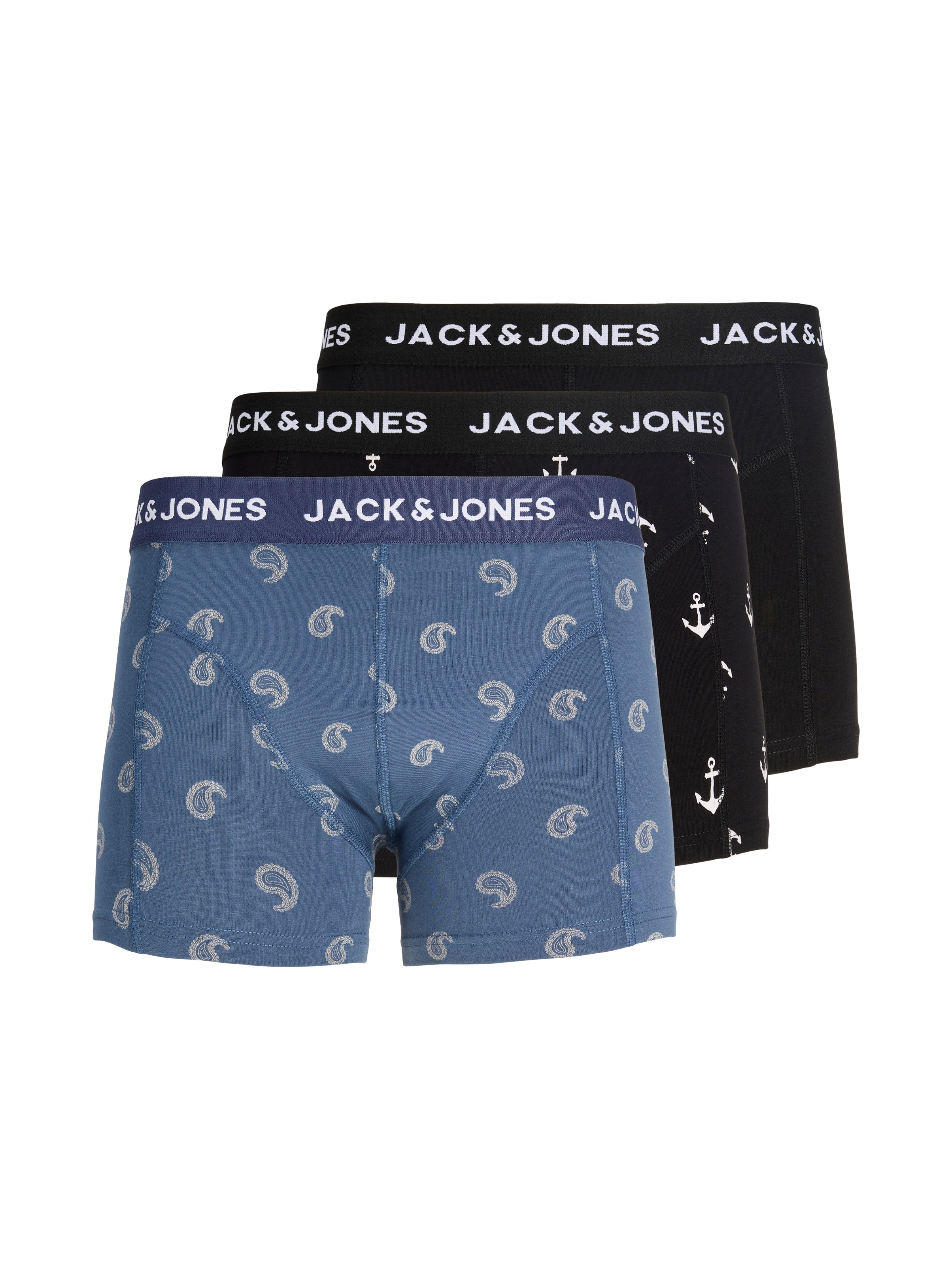 Jack & Jones JuniorGaće 'JACCENTRAL' - plava boja: prednji dio
