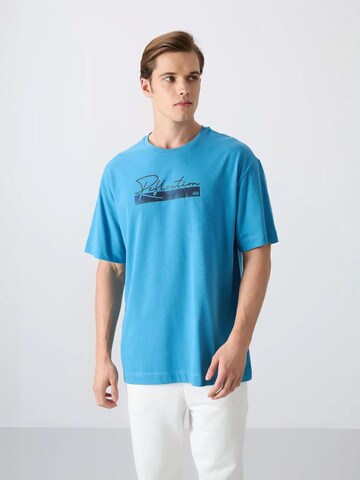 Tommy Life Shirt in Blue: front