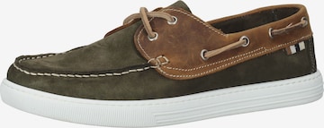 Mocassin SANSIBAR en vert : devant