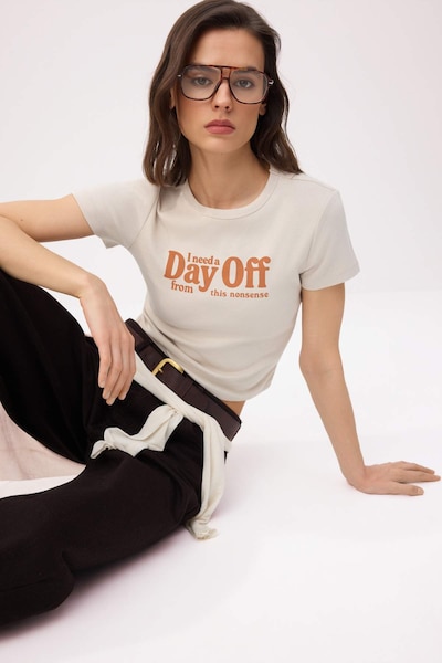 Trendyol Shirt in XS in Pueblo / Stone, Item view